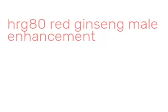 hrg80 red ginseng male enhancement