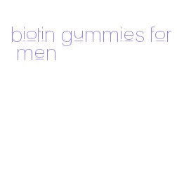 biotin gummies for men