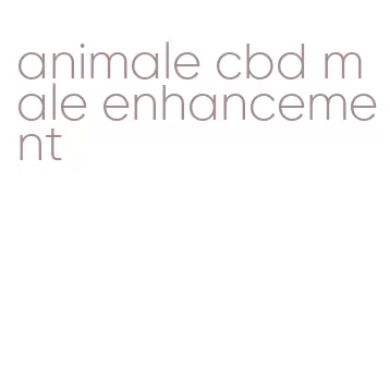 animale cbd male enhancement