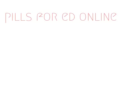 pills for ed online