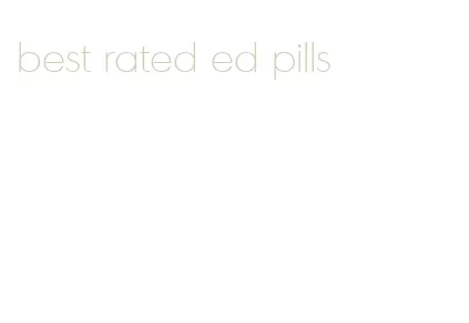 best rated ed pills