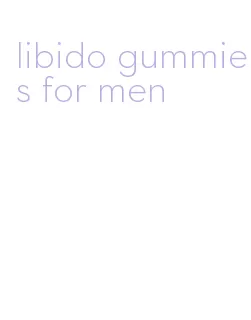 libido gummies for men