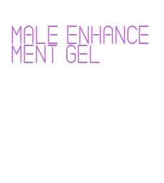 male enhancement gel