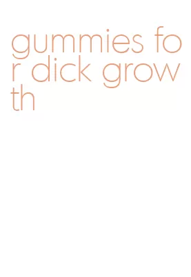 gummies for dick growth