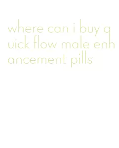 where can i buy quick flow male enhancement pills