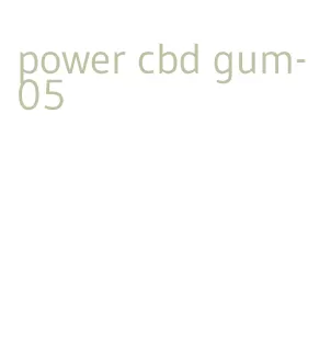 power cbd gum-05