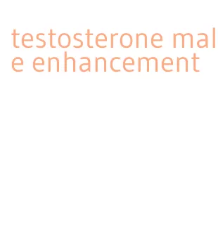 testosterone male enhancement