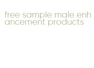 free sample male enhancement products