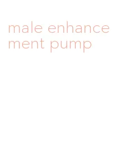 male enhancement pump