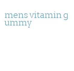 mens vitamin gummy