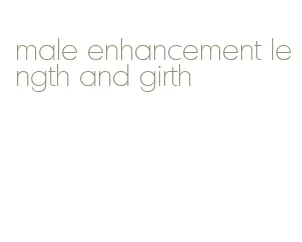 male enhancement length and girth