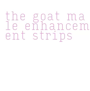 the goat male enhancement strips