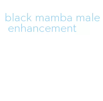 black mamba male enhancement