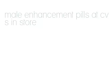 male enhancement pills at cvs in store