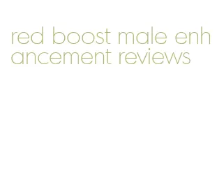 red boost male enhancement reviews