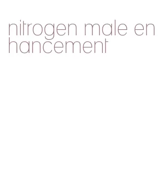 nitrogen male enhancement