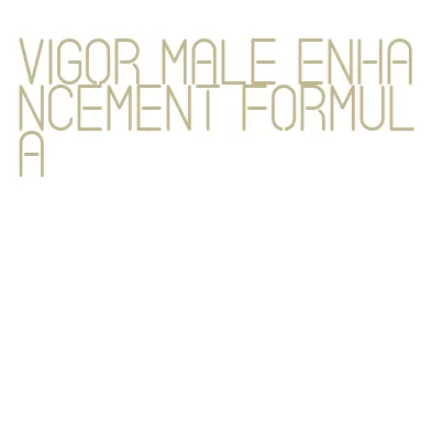 vigor male enhancement formula