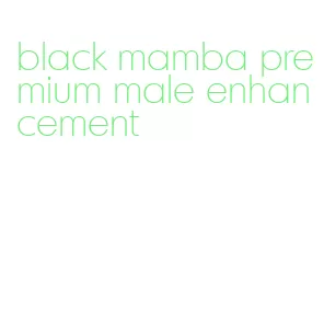 black mamba premium male enhancement