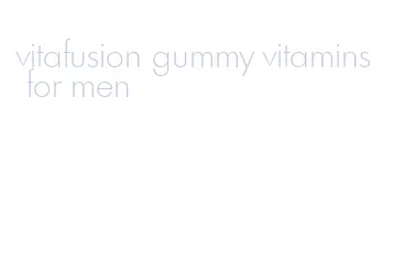 vitafusion gummy vitamins for men