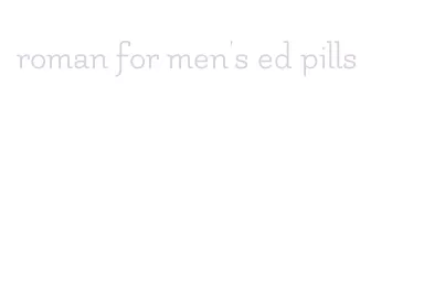 roman for men's ed pills