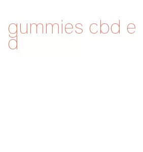 gummies cbd ed