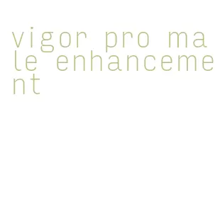 vigor pro male enhancement