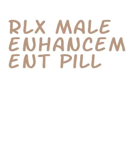 rlx male enhancement pill