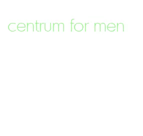 centrum for men