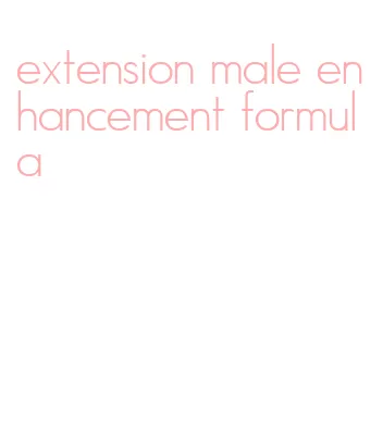 extension male enhancement formula