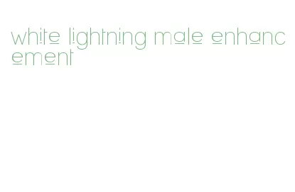 white lightning male enhancement