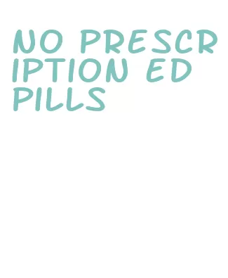 no prescription ed pills