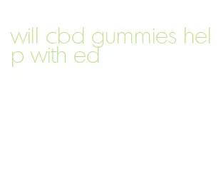 will cbd gummies help with ed