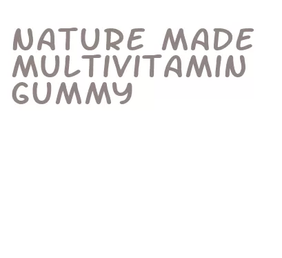 nature made multivitamin gummy