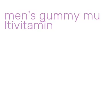 men's gummy multivitamin