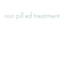 non pill ed treatment