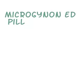 microgynon ed pill