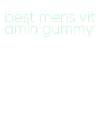 best mens vitamin gummy