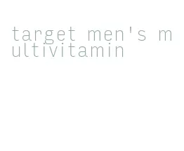 target men's multivitamin