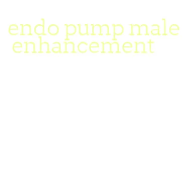 endo pump male enhancement