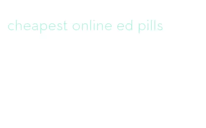 cheapest online ed pills