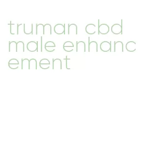 truman cbd male enhancement