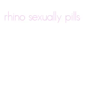 rhino sexually pills