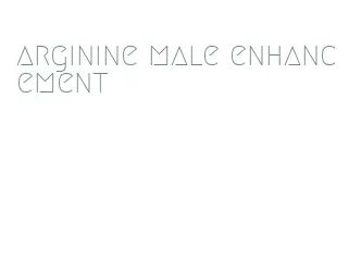 arginine male enhancement