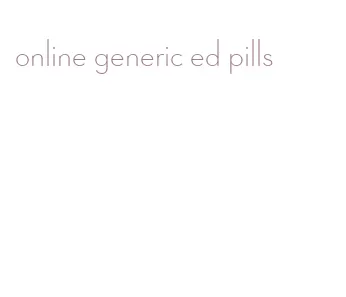 online generic ed pills