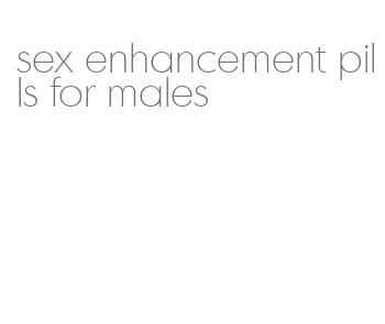 sex enhancement pills for males