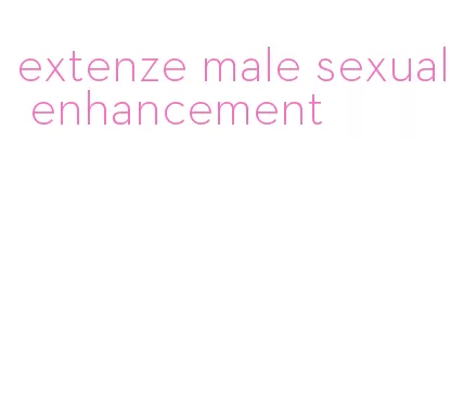 extenze male sexual enhancement