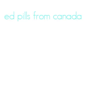 ed pills from canada