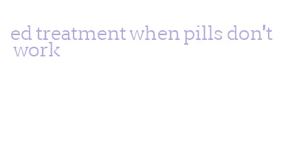 ed treatment when pills don't work